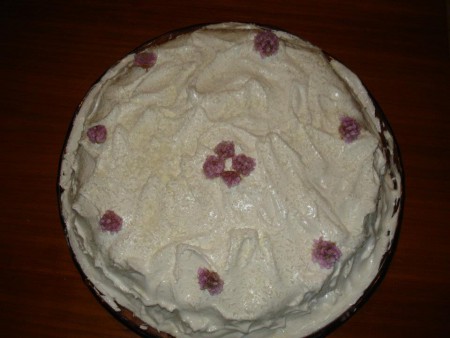 Bolo Especial de côco e marshmellow